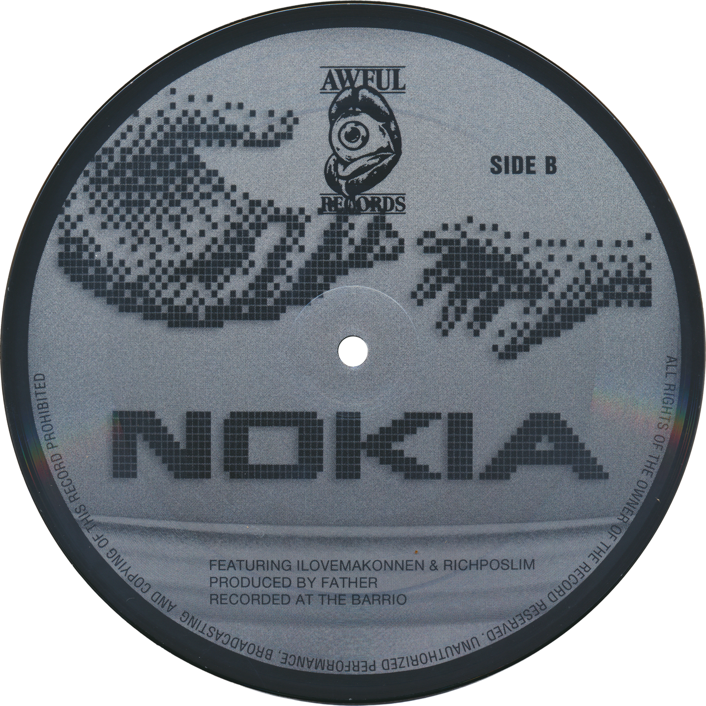 Father - Look At Wrist b/w Nokia (7" Picture Disc Vinyl) (Limited only 500 copies)