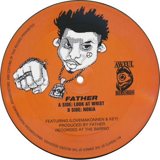 Father - Look At Wrist b/w Nokia (7" Picture Disc Vinyl) (Limited only 500 copies)