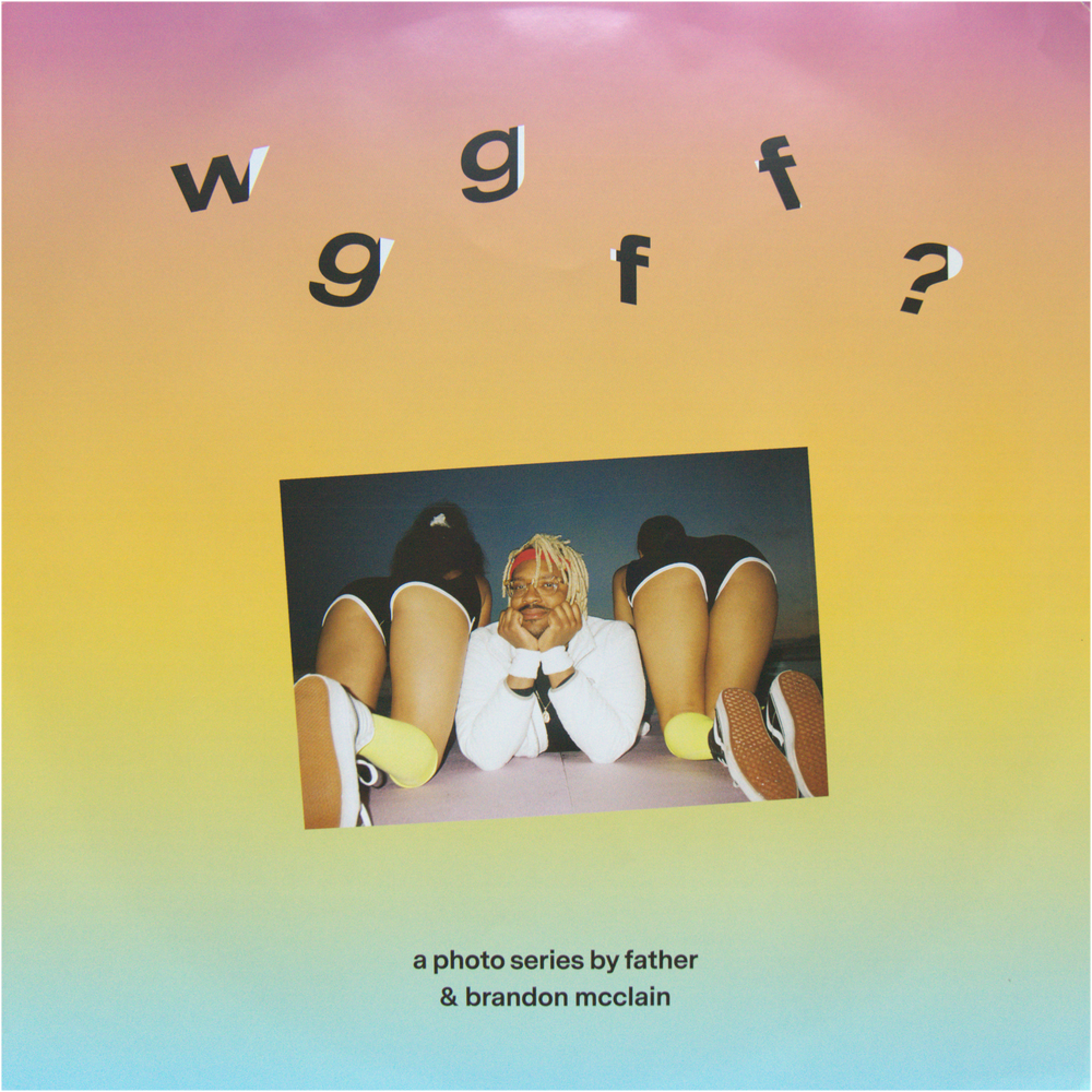 WGGFF? photobook cover, a photo series by Father & Brandon McClain