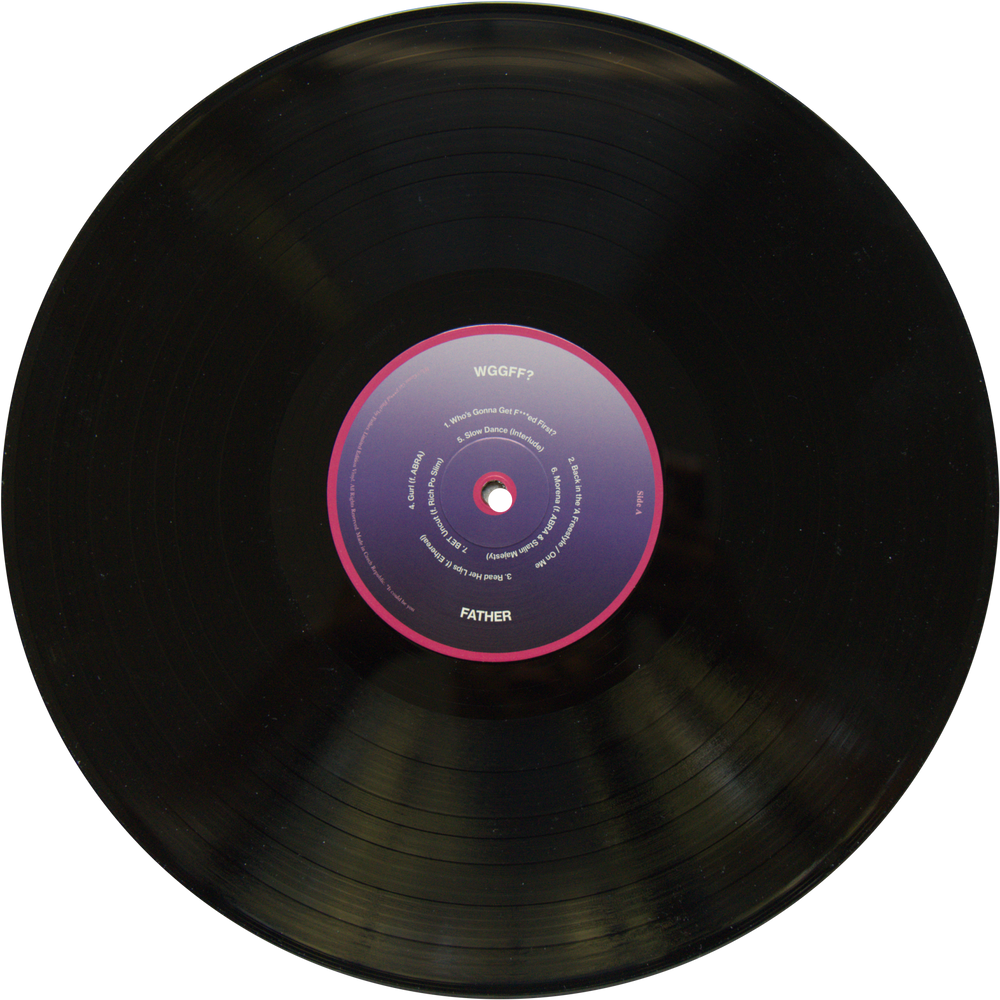 WGGFF? black vinyl disc