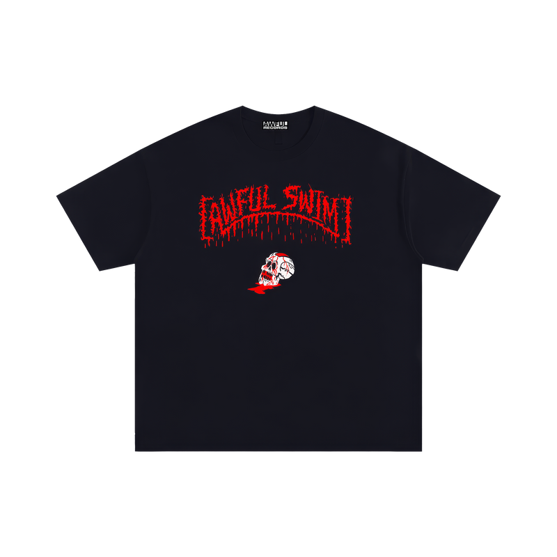 [AWFUL SWIM] TEE — Black / S