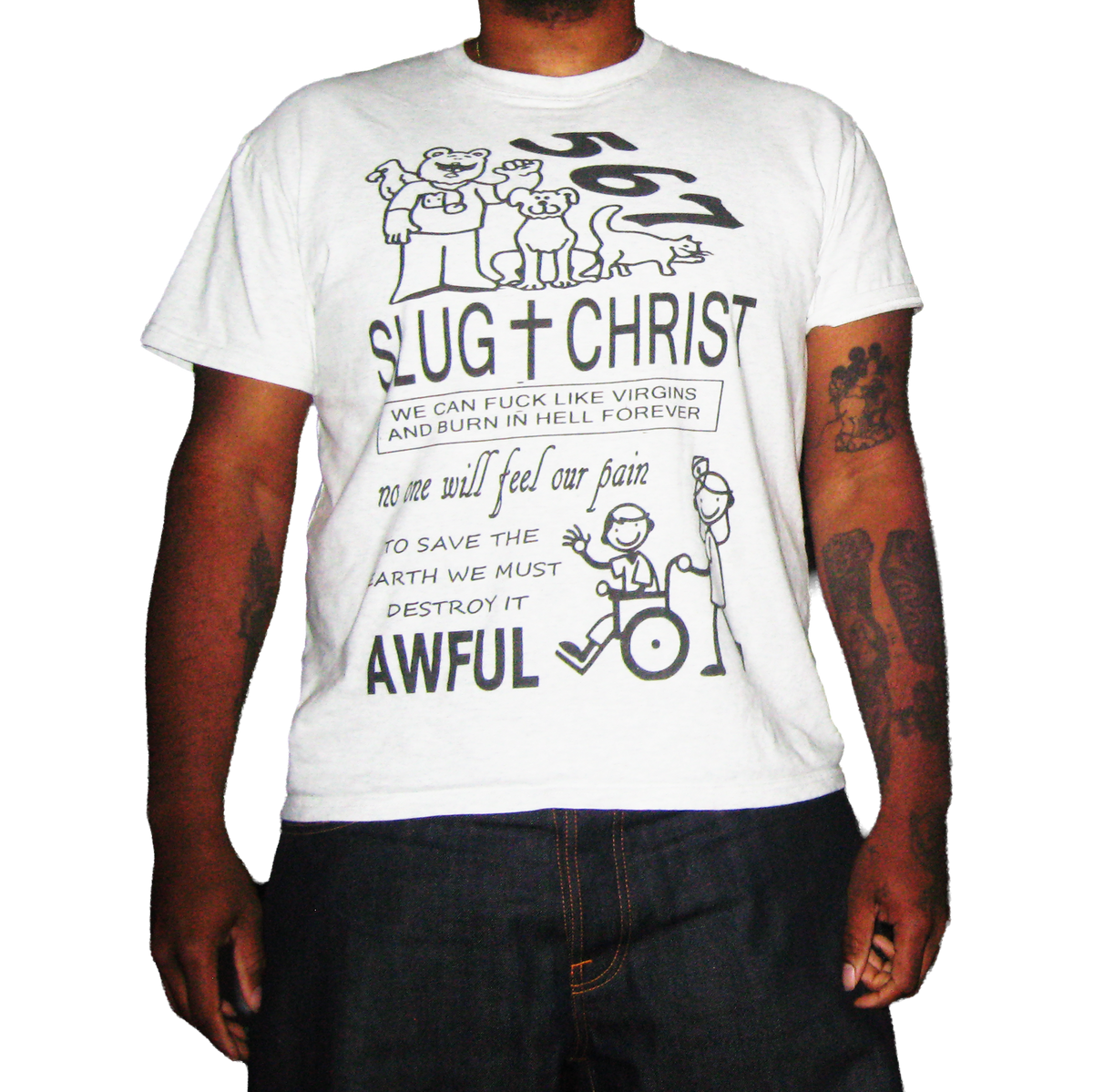 slug,christ,tee
