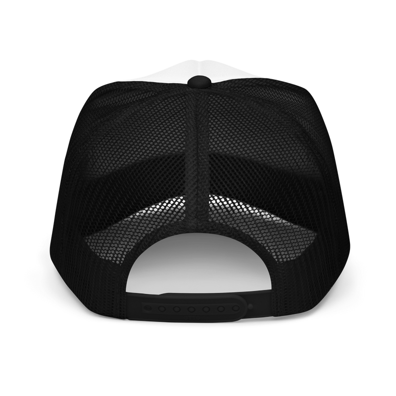 Awful Black Flame Trucker alternate view