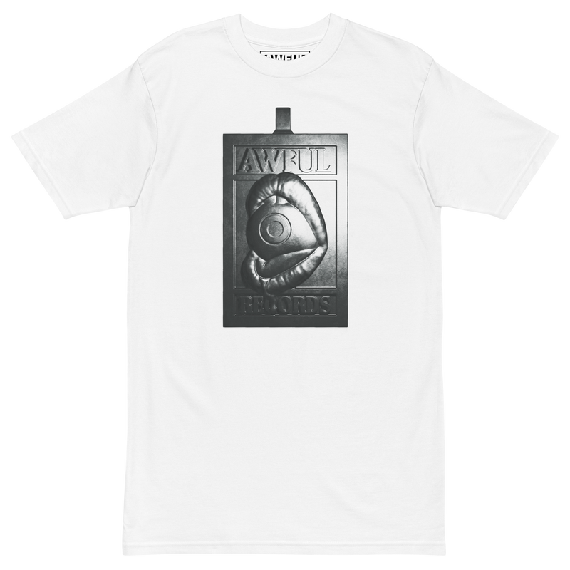 Silver Awful Records Pendant Tee alternate view