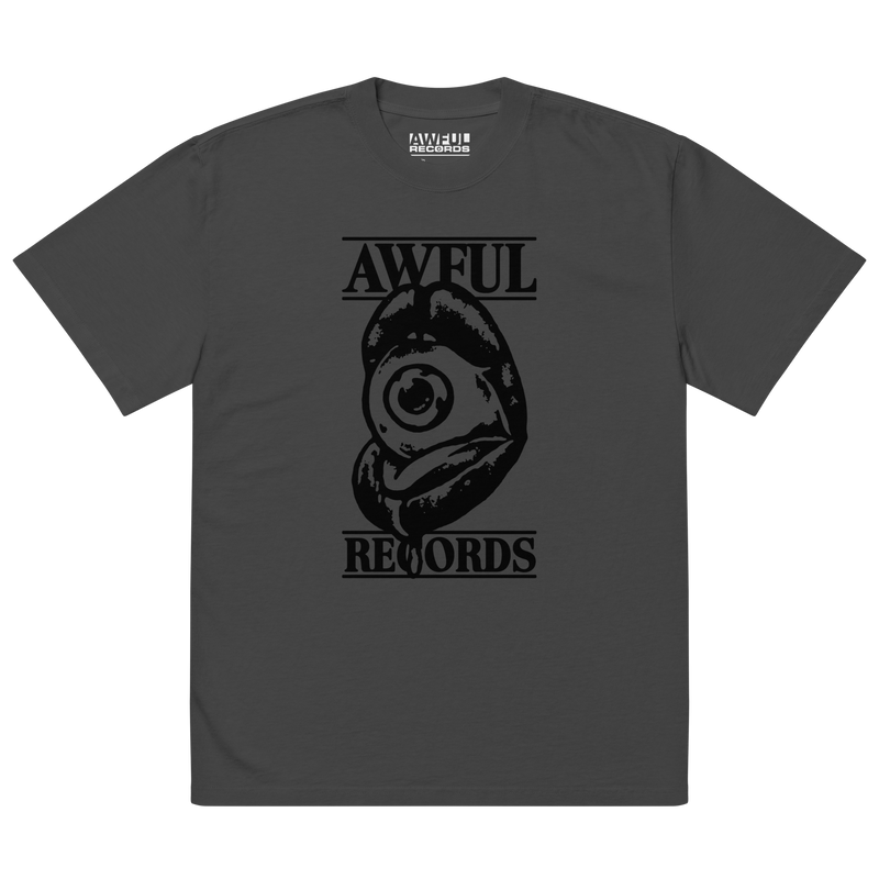 Oversized Faded Awful Records Tee