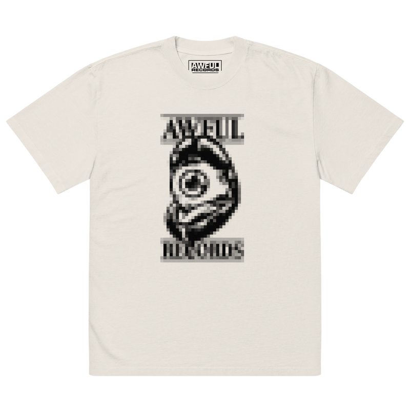 Oversized Censored Awful Records Tee