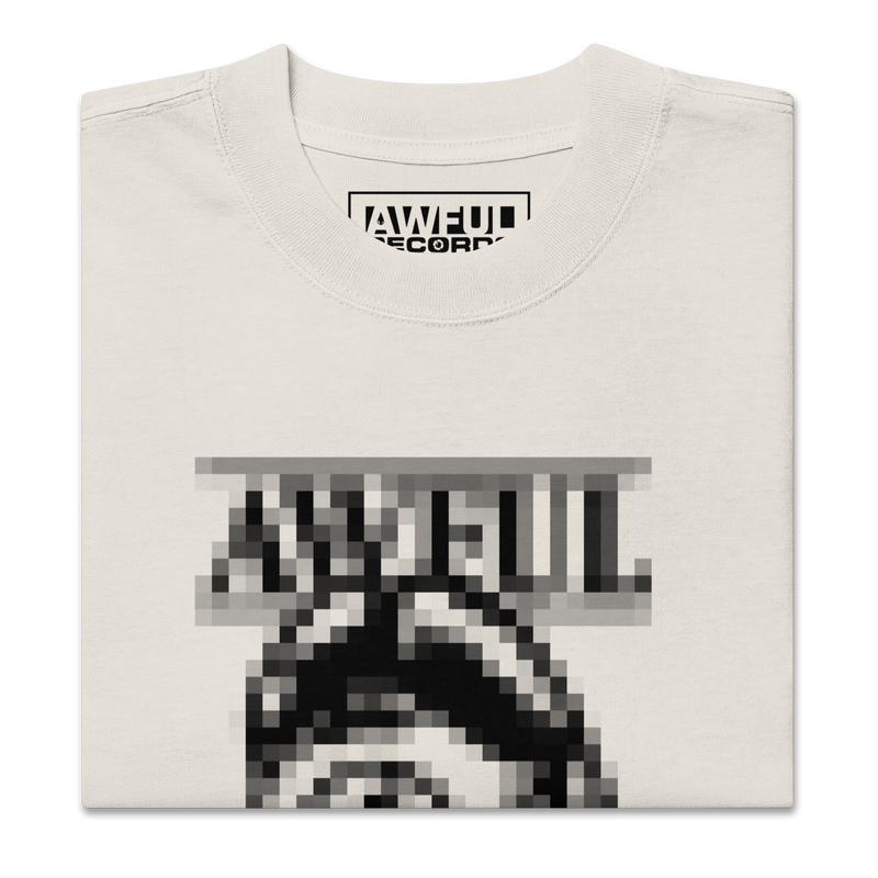 Oversized Censored Awful Records Tee alternate view