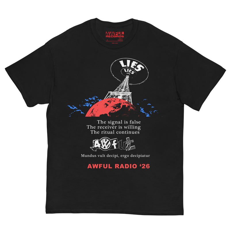 Awful Radio Lies Lies Lies Tee