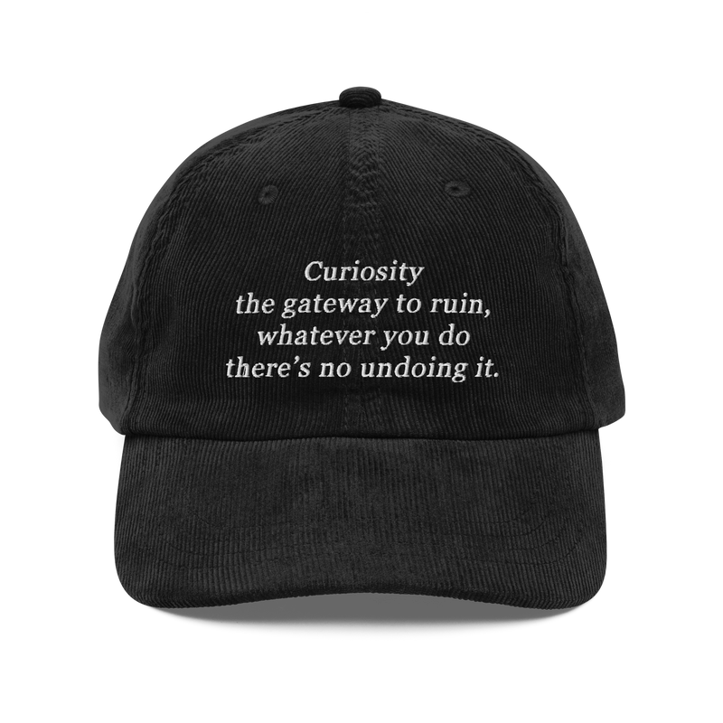 Curiosity Corduroy Cap